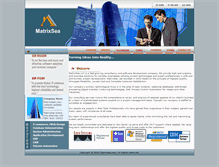 Tablet Screenshot of matrixsea.com